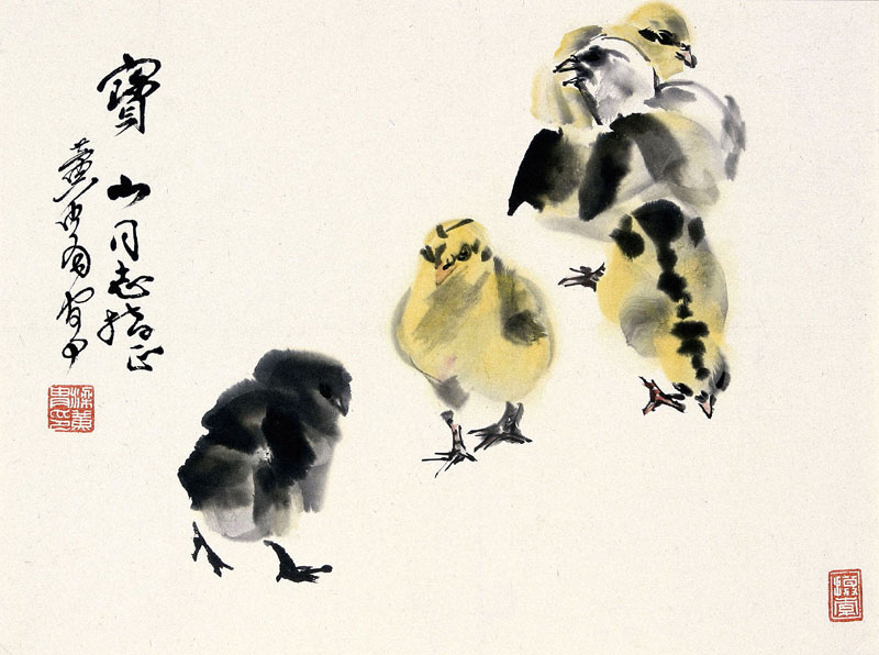 鸡-框